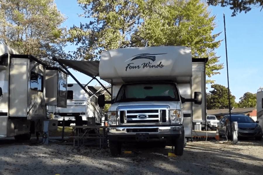 How to Level a Class A Motorhome