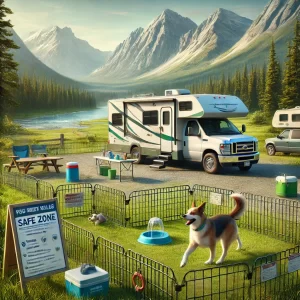 Read more about the article Essential Tips for RVing with Dogs: Ensure a Safe Campsite