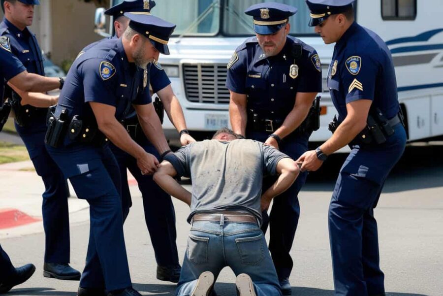 San Rafael Police Capture Suspect After RV Standoff Incident