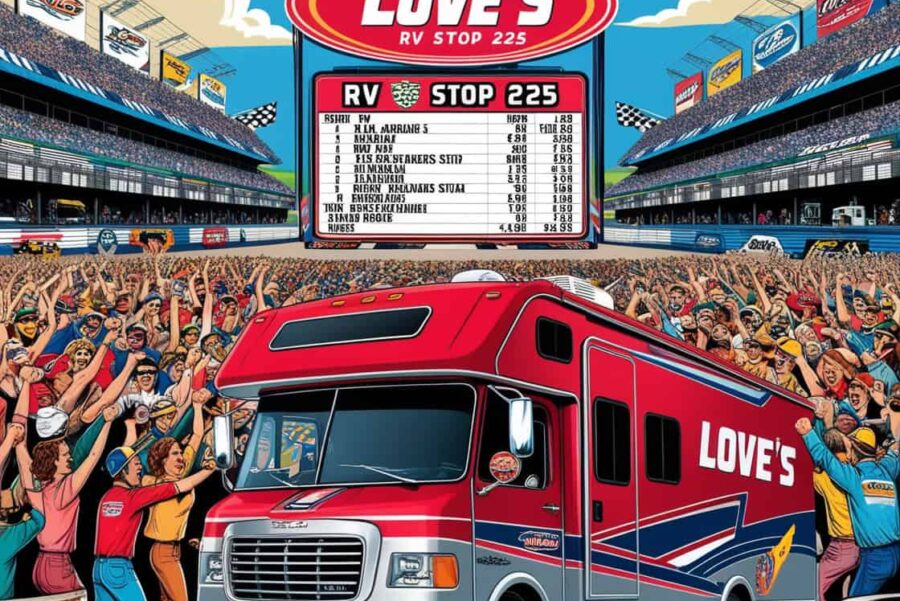 Love’s RV Stop 225: Talladega Superspeedway Race Results Unveiled