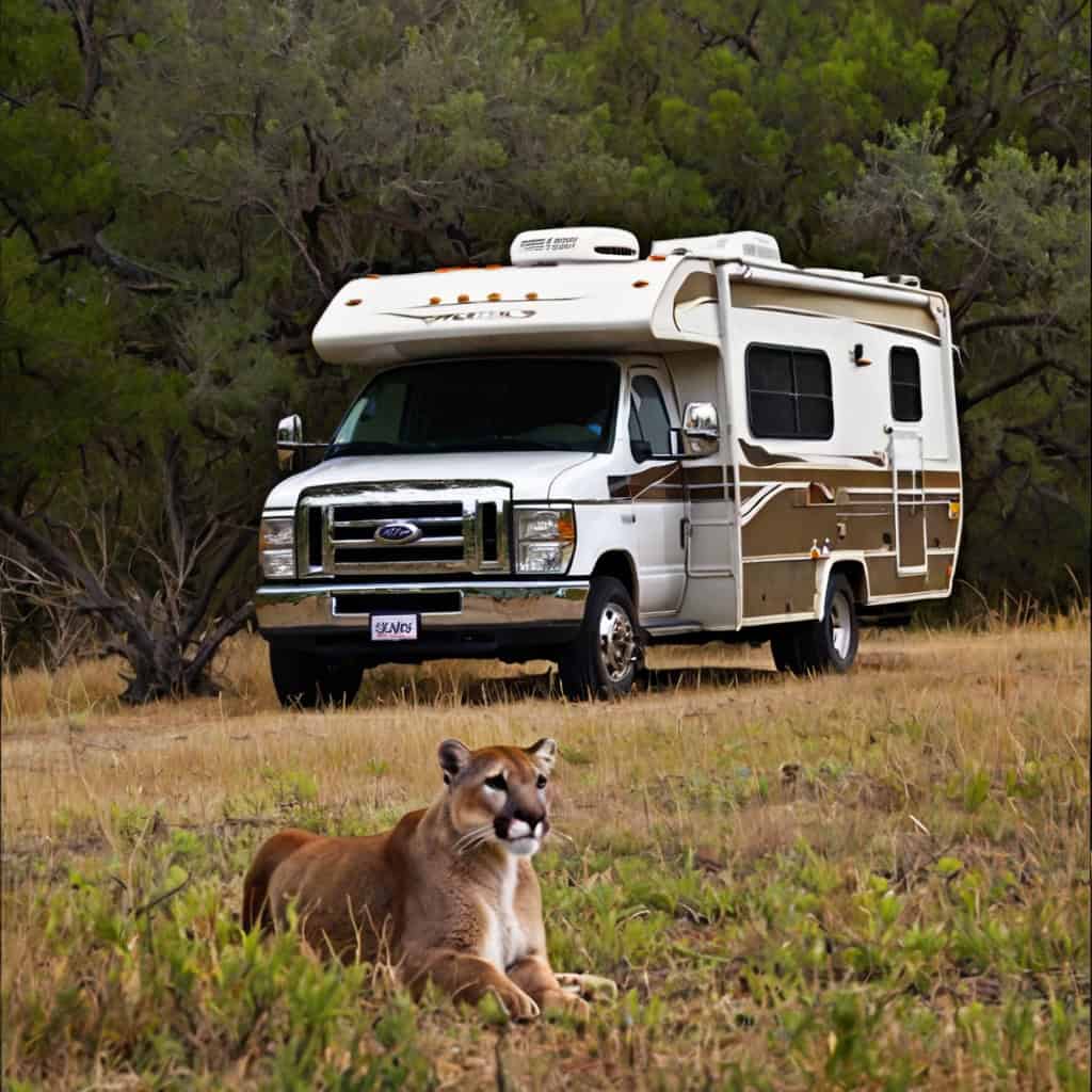 North Texas RV Campers Cautious After Mountain Lion Sighting