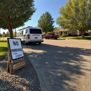 Read more about the article No Parking Signs Impact RV Residents in Local Community