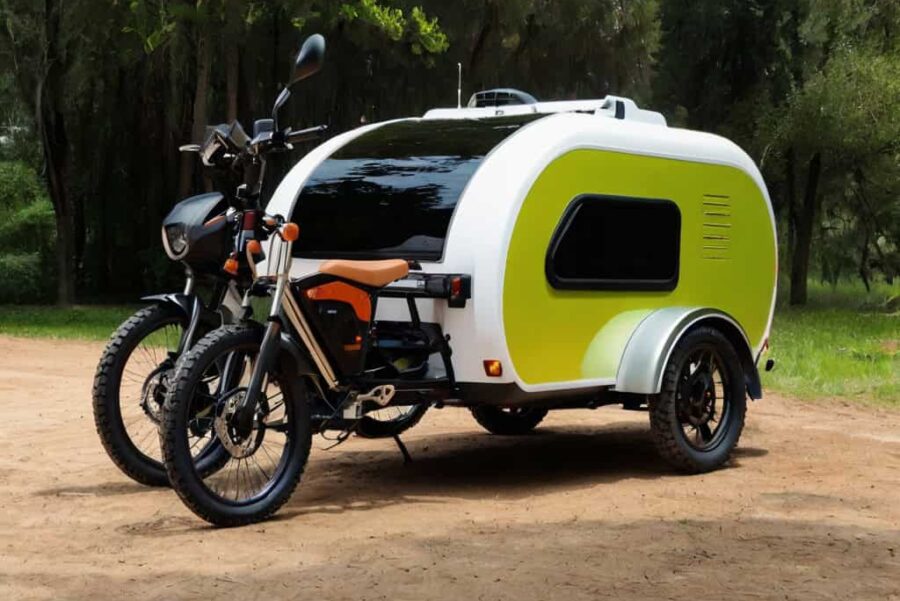 Unique Panoramic E-Trike Micro-Camper Redefines Smart RVs